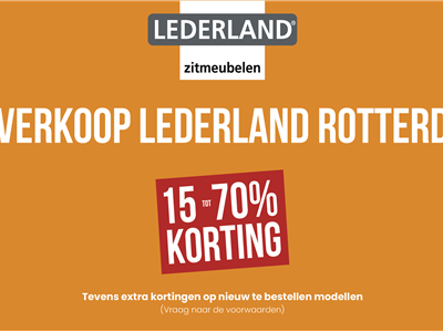 Lederland ROTTERDAM Showroommodel 